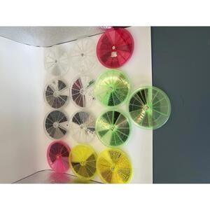 Asst Color 2mm Beads in Rotating Storage Containers (SR1120)